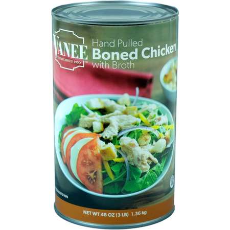 Vanee Vanee Boned Chicken 48 oz. Cans, PK12 450BC-VAN